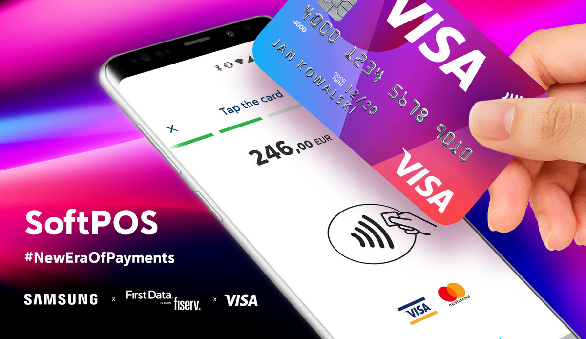 Смартфон, который принимает к оплате банковские карты. Технология SoftPOS.